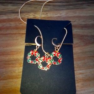 Christmas jewelry set